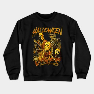 Horror Movie Characters Crewneck Sweatshirt